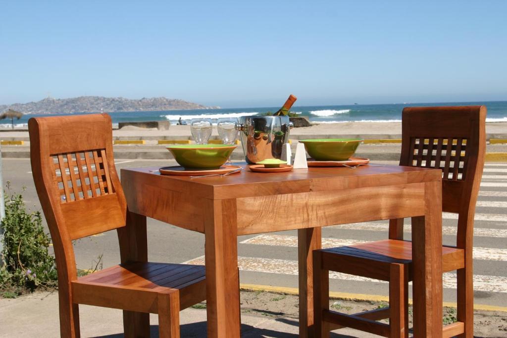 Hotel Y Cabanas Mar De Ensueno La Serena Ngoại thất bức ảnh